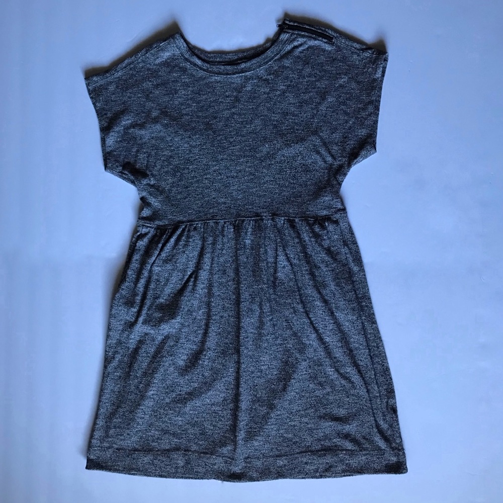 Madewell Cap Sleeve Zipper Dress